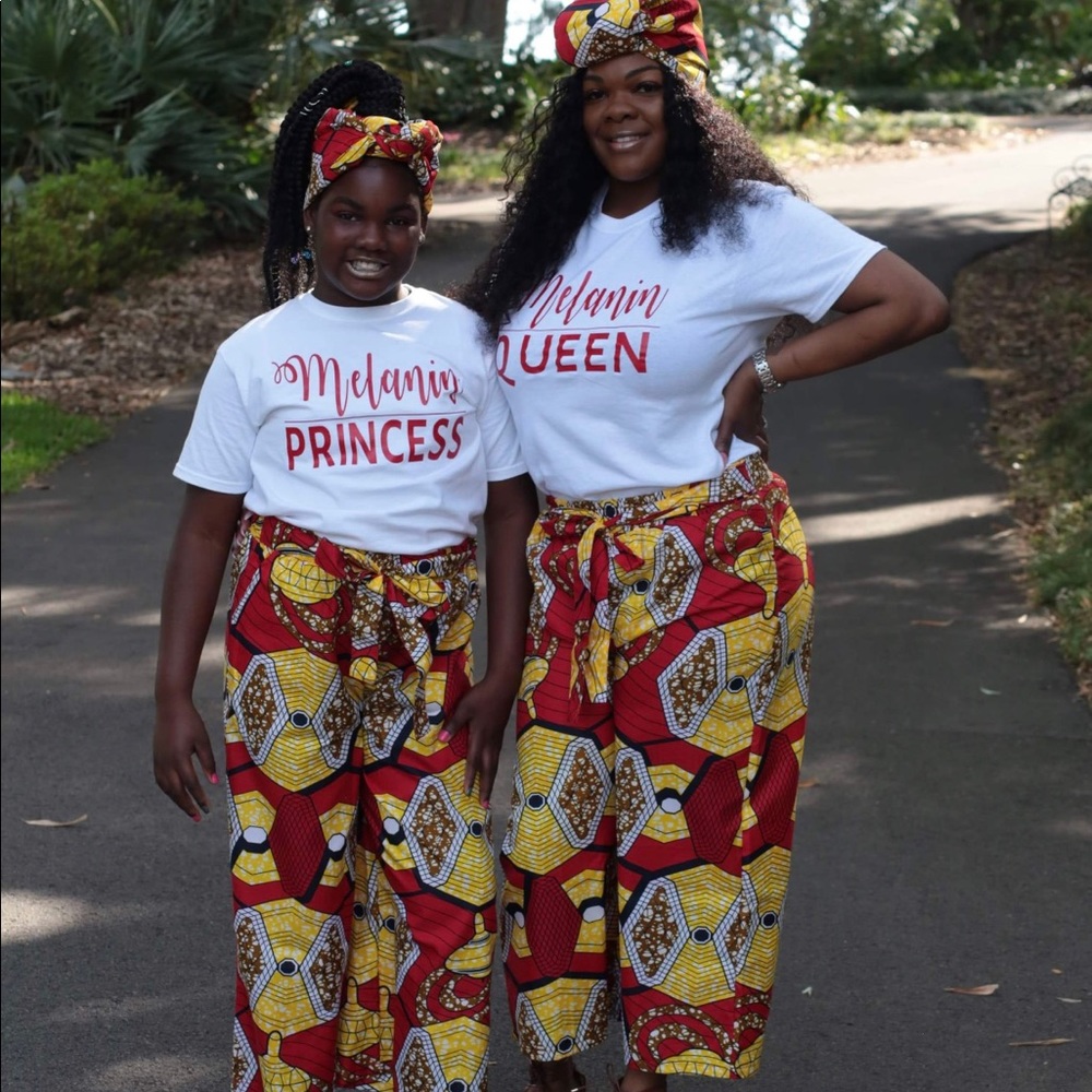 African Attire (Pants & Head Wrap)